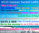 Tumblr Bucket List Ideas For Summer